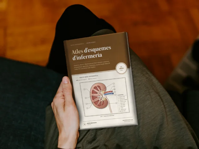 Atles d'esquemes d'infermeria, versió impresa: tapa dura