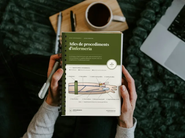 Atles de procediments d'infermeria, versió impresa: anelles