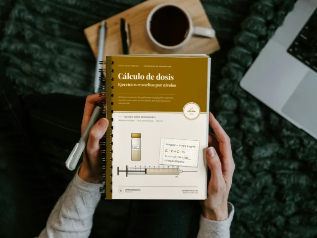 Cálculo de dosis: ejercicios resueltos por niveles, versión impresa: anillas