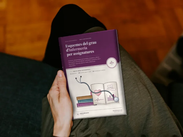 Esquemes del grau d'Infermeria per assignatures, versió impresa: tapa dura