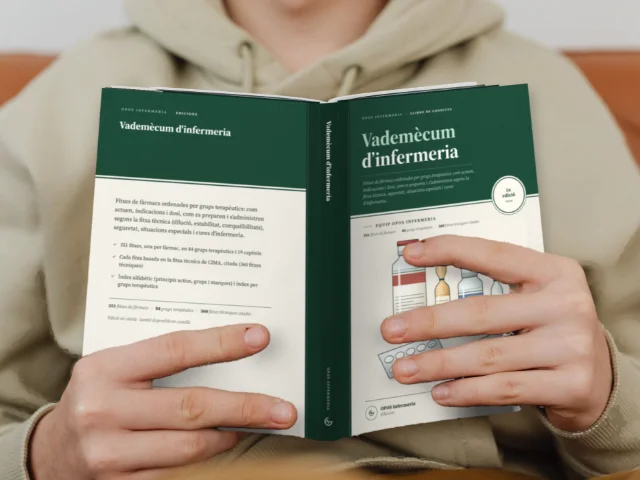 Vademècum d'infermeria, versió impresa: tapa tova